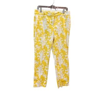 Charter Club Yellow and White Floral Pants